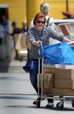ALYSON HANNING Out Shopping in Los Angeles 05/19/2016