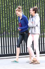 ALYSSA SUTHERLAND Leaves a Yoga Class in Los Angeles 05/04/2016