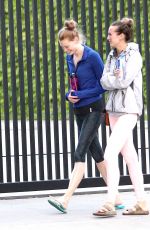 ALYSSA SUTHERLAND Leaves a Yoga Class in Los Angeles 05/04/2016