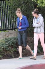 ALYSSA SUTHERLAND Leaves a Yoga Class in Los Angeles 05/04/2016