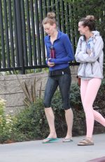 ALYSSA SUTHERLAND Leaves a Yoga Class in Los Angeles 05/04/2016