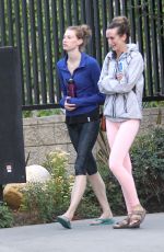 ALYSSA SUTHERLAND Leaves a Yoga Class in Los Angeles 05/04/2016