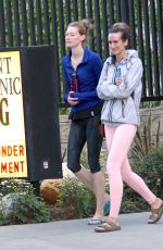 ALYSSA SUTHERLAND Leaves a Yoga Class in Los Angeles 05/04/2016