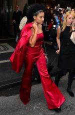 AMANDLA STENBERG Leaves Mark Hotel in New York 05/02/2016