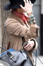 AMBER HEARD Arrives at Her Hotel in New York 05/05/2016