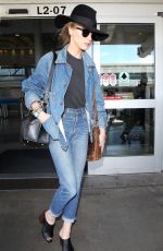 AMBER HEARD at LAX Airport in Los Angeles 05/06/2016