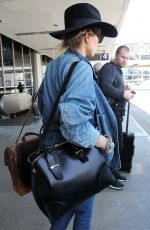 AMBER HEARD at LAX Airport in Los Angeles 05/06/2016