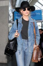 AMBER HEARD at LAX Airport in Los Angeles 05/06/2016
