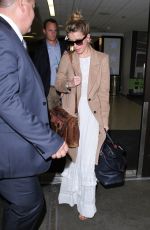 AMBER HEARD at LAX Airport in Los Angeles 05/18/2016