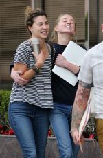 AMBER HEARD Out and About in Los Angeles 05/28/2016