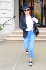 AMBER HEARD Out in New York 05/01/2016