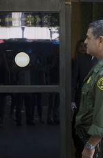 AMBER HEARD Visibly Bruised Leaves Court in Los Angeles 05/27/2016