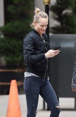 AMBER VALLETTA Out and About in Manhattan 04/29/2016