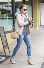 AMY ADAMS Leaves Earth Bar in West Hollywood 05/04/2016