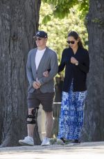 ANA IVANOVIC and Bastian Schweinsteiger Out in Madrid 04/30/2016