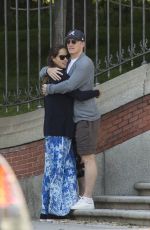 ANA IVANOVIC and Bastian Schweinsteiger Out in Madrid 04/30/2016