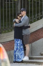 ANA IVANOVIC and Bastian Schweinsteiger Out in Madrid 04/30/2016