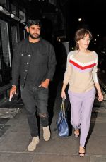 ANNA FRIEL Leaves Groucho Club in London 05/26/2016