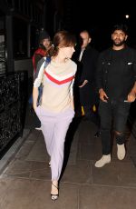 ANNA FRIEL Leaves Groucho Club in London 05/26/2016