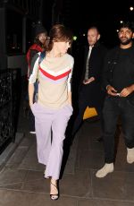 ANNA FRIEL Leaves Groucho Club in London 05/26/2016