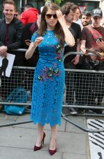 ANNA KENDRICK Leaves BBC Radio Studios in London 05/09/2016
