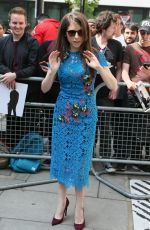 ANNA KENDRICK Leaves BBC Radio Studios in London 05/09/2016