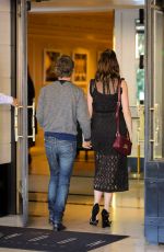 ANNE HATHAWAY Out and About in West Hollywood 04/30/2016