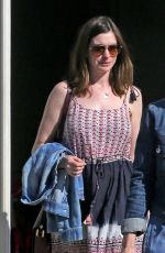 ANNE HATHAWAY Out in Los Angeles 05/11/2016