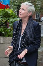 ANNIE LENOX Leaves BBC Radio Studios in London 05/11/2016
