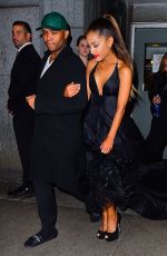 ARIANA GRANDE Leaves Delete Blood Cancer dkms Gala in New York 05/05/2016