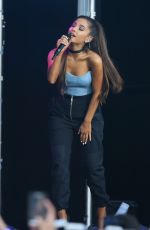 ARIANA GRANDE Performs at Jimmy Kimmel Live 05/12/2016
