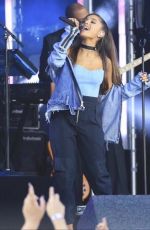 ARIANA GRANDE Performs at Jimmy Kimmel Live 05/12/2016