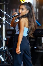 ARIANA GRANDE Performs at Jimmy Kimmel Live 05/12/2016