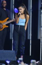 ARIANA GRANDE Performs at Jimmy Kimmel Live 05/12/2016