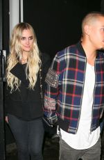 ASHLEE SIMPSON at Nice Guy in West Hollywood 05/10/2016