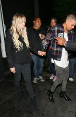 ASHLEE SIMPSON at Nice Guy in West Hollywood 05/10/2016