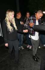 ASHLEE SIMPSON at Nice Guy in West Hollywood 05/10/2016