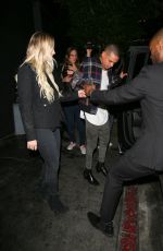 ASHLEE SIMPSON at Nice Guy in West Hollywood 05/10/2016