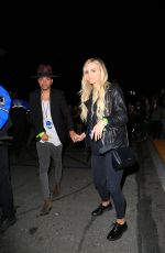 ASHLEE SIMPSON at Rihanna Concert in Inglewood 05/04/2016