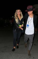ASHLEE SIMPSON at Rihanna Concert in Inglewood 05/04/2016