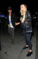 ASHLEE SIMPSON at Rihanna Concert in Inglewood 05/04/2016