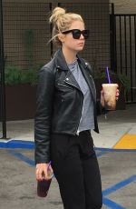 ASHLEY BENSON Out for Caoffe in West Hiollywood 05/25/2016