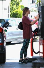 ASHLEY GREENE at a Gas Station in West Hollywood 05/26/2016