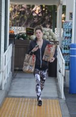 ASHLEY GREENE Shopping at Bristol Farms in Beverly Hills 05/12/2016