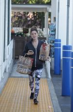 ASHLEY GREENE Shopping at Bristol Farms in Beverly Hills 05/12/2016