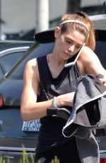ASHLEY GREENE Shopping at Bristol Farms in West Hollywood 05/11/2016