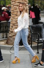 ASHLEY TISDALE on the Set of 