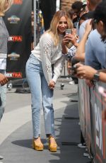 ASHLEY TISDALE on the Set of 