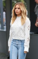 ASHLEY TISDALE on the Set of 