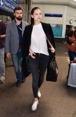 BARBARA PALVIN at Airport in Cannes 05/16/2016